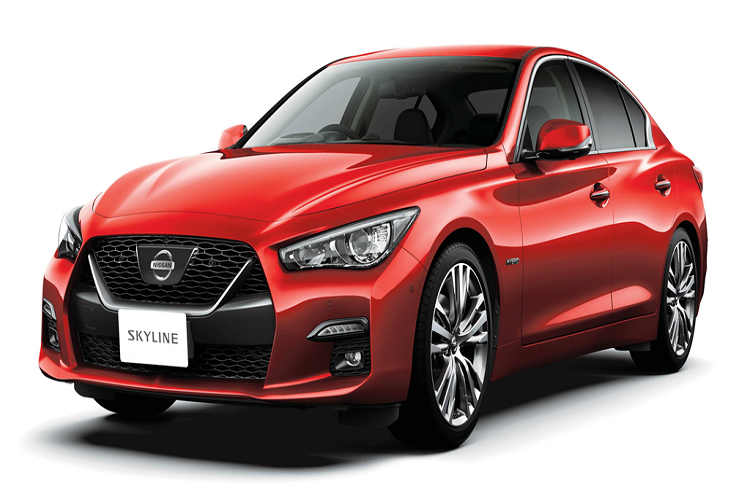  Nissan Skyline 2019 mới (còn được gọi là Infiniti Q50) bản nâng cấp vừa được ra mắt. Bên cạnh những thay đổi đáng chú ý ở kiểu dáng, chiếc xe này cũng được trang bị công nghệ tự lái ProPILOT 2.0 mới. Skyline facelift 2019 sẽ được bán tại Nhật Bản vào cuối mùa thu này.