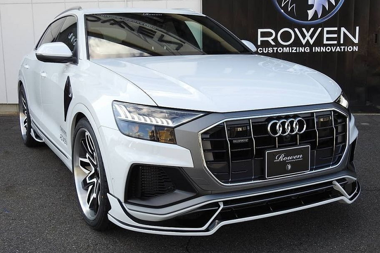 Dự kiến ra trình diện tại Tokyo Auto Salon, mẫu  Rowen Audi Q8 S-Line mới này thậm chí sẽ còn lu mờ vẻ đẹp của 2 đàn anh SQ8 và RSQ8.