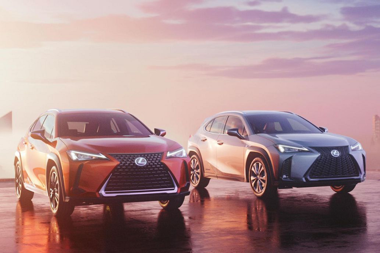 Ở phiên bản cập nhật năm 2022,  Lexus UX thế hệ mới sẽ có thêm hai màu ngoại thất mới là Grecian Water và Cloudburst Grey. Trong khi đó, nội thất của xe, khách hàng có thể phối màu với các màu sắc như Black, Birch và màu Lapis.