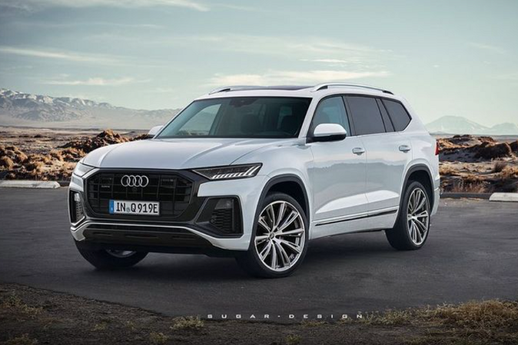 Mới đây, một nguyên mẫu của  Audi Q9 hoàn toàn mới đã được bắt gặp khi đang chạy thử trên cung đường ngập tuyết, lần xuất hiện này chiếc xe vẫn được bọc ngụy trang kín nhưng vẫn để lộ một vài chi tiết về thiết kế.