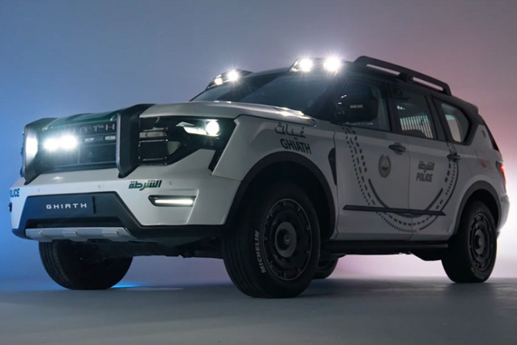 W Motors Giath Smart Patrol - bản độ từ  Nissan Patrol thế hệ mới được mô tả là một trong những phương tiện an tinh tiên tiến nhất trên thế giới.