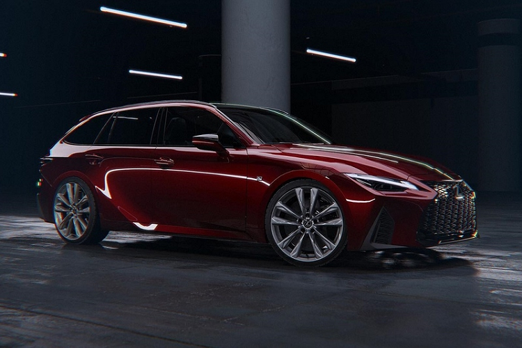 Chiếc IS trong bài được tài khoản sugardesign_1 đặt tên là  Lexus IS 500 F Sport Performance Sportwagon.