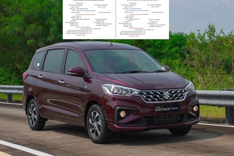 Mới đây, thông tin về mẫu xe MPV  Suzuki Ertiga Hybrid 2023 mới đã được đăng tải trên trang thông tin của Cục Đăng kiểm Việt Nam. Theo đó, tại nước ta, Suzuki Ertiga Hybrid được phân phối với 2 phiên bản GL (số sàn) và GLX (số tự động).