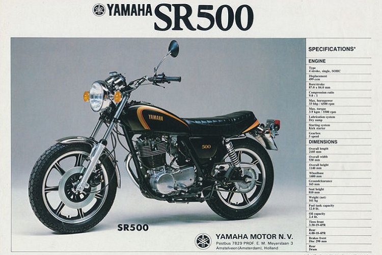 Một chiếc  Yamaha SR500 đời 1981 sắp được đem bán đấu giá. Điều đặc biệt là dù có tuổi đời 41 năm nhưng chiếc xe này vẫn chưa một lần lăn bánh.