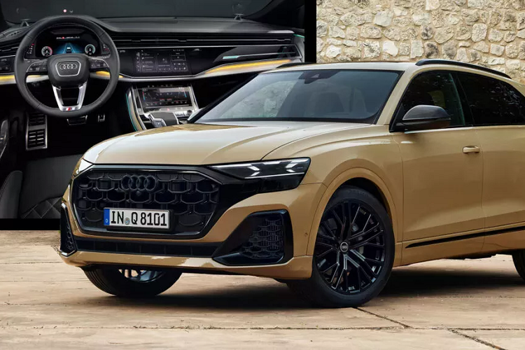 5 năm sau khi Audi Q8 ra mắt, đã đến lúc hãng xe Đức thực hiện nâng cấp giữa vòng đời do mẫu SUV hạng sang. Những hình ảnh đầu tiên của  Audi Q8 2024 mới đã được công bố ngay tại triển lãm ở "quê nhà" IAA Mobility 2023 tại Munich, Đức. 