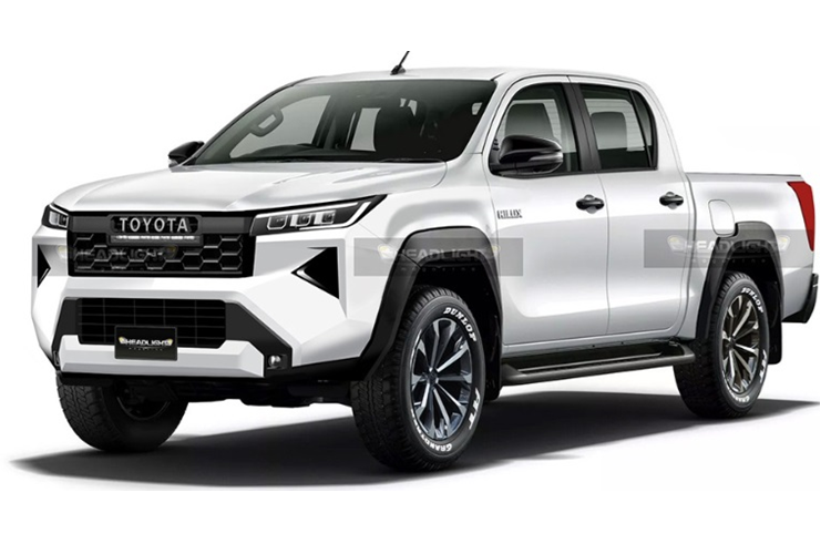  Toyota Hilux 2025 mới được kỳ vọng sẽ mang đến một diện mạo hoàn toàn mới với thiết kế mạnh mẽ và hiện đại. Những cải tiến trong thiết kế ngoại thất như đèn pha, cản trước và các chi tiết tạo điểm nhấn khác sẽ giúp Hilux duy trì được phong cách "cứng cáp" truyền thống nhưng vẫn nổi bật giữa những dòng xe bán tải hiện đại.   