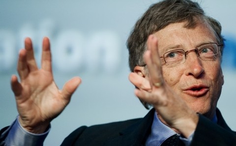 Tỷ phú Bill Gates – Người sáng lập và là cố vấn công nghệ của Microsoft là một trong những  CEO công nghệ quyền lực nhất thế giới. Trong một cuộc phỏng vấn trên đài phát thanh vương quốc Anh, bà Melinda Gates - vợ của tỷ phú này - cho biết, các thiết bị của Apple không hề xuất hiện trong gia đình mình. Ảnh: Business Insider.