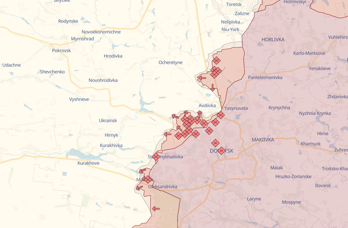  Thành phố Avdiivka là tiền đồn của Quân đội Ukraine ở miền Đông nước này, nằm sát nách “thủ đô” của nước cộng hòa tự xưng Donetsk (DPR). Ban đầu, Avdiivka được Quân đội Ukraine sử dụng làm căn cứ để pháo kích vào “thủ đô” Donetsk.