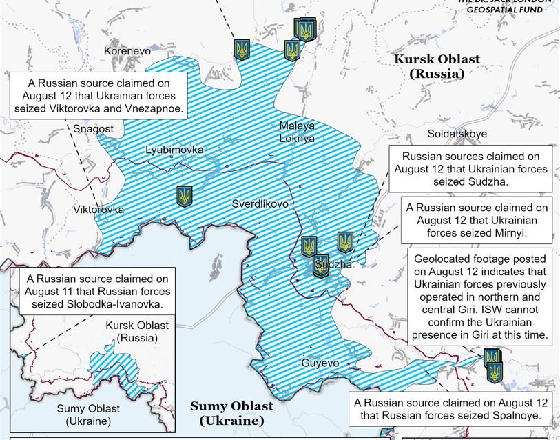  Khu vực Kursk ở biên giới Nga-Ukraine trong những ngày qua bỗng trở nên “sôi động”, khi một lực lượng quân Ukraine đã bất ngờ đột nhập vào lãnh thổ Nga. Khoảng 1.000 quân Ukraine dường như đang chơi trò “trốn tìm” và nhanh chóng tiến sâu 10km vào lãnh thổ Nga. Quân Ukraine ban đầu muốn có một màn trình diễn "flash mob", nhưng ai ngờ lại biến thành một cuộc thi "trốn tìm".