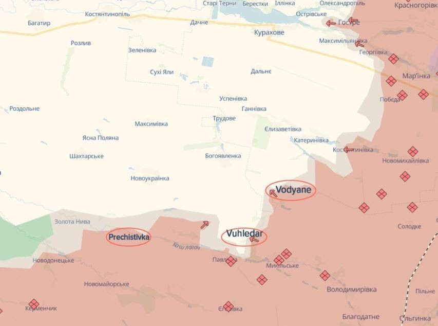 Trên  mặt trận Ugledar ở phía nam tỉnh Donetsk, miền đông Ukraine, Quân đội Nga đang giành được thắng lợi quan trọng. Sau khi quân Nga đưa ra tối hậu thư và quân Ukraine không chịu đầu hàng, cuộc tổng tấn công bắt đầu. 