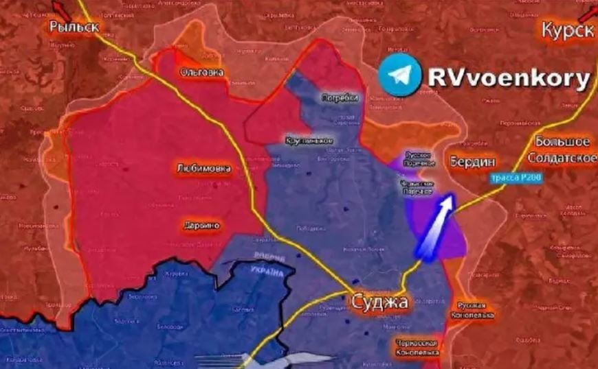 Đúng lúc người Nga và Ukraine đang chuẩn bị tổ chức lễ Giáng sinh Chính thống giáo, thì  Quân đội Ukraine (AFU) bất ngờ mở cuộc phản công quy mô lớn về phía hướng nông trại Berdin và làng Bolshoye Soldatskoye, ở phía tây khu vực Kursk mà họ đang chiếm đóng.