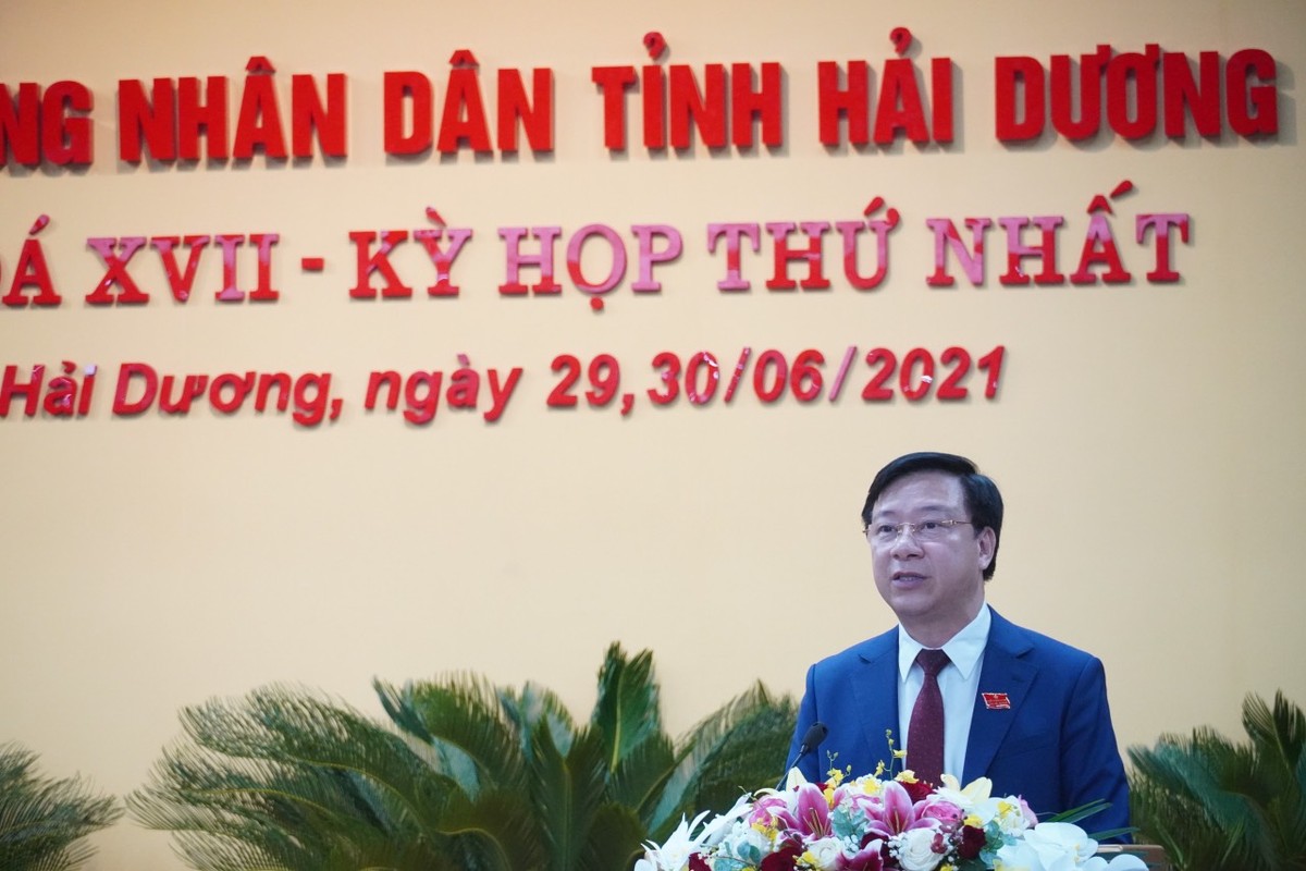 Sáng 29/6, kỳ họp thứ nhất, HĐND tỉnh Hải Dương khóa XVII, nhiệm kỳ 2021-2026 đã tiến hành bỏ phiếu kín bầu Chủ tịch HĐND tỉnh khóa XVII. Với số phiếu bầu đạt 100%, ông Phạm Xuân Thăng, Ủy viên Trung ương Đảng, Bí thư Tỉnh ủy Hải Dương, Chủ tịch HĐND tỉnh khóa XVI tái đắc cử chức Chủ tịch HĐND tỉnh Hải Dương khóa XVII, nhiệm kỳ 2021-2026.