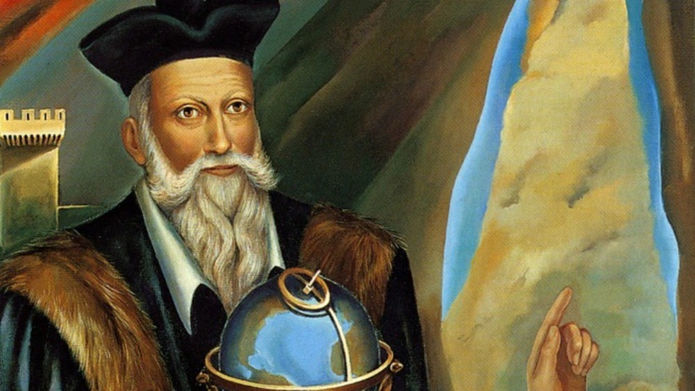 Nostradamus nổi tiếng với những lời  tiên tri của mình vào những năm 1500, đã báo trước hàng loạt sự cố trong tương lai, chẳng hạn như sự trỗi dậy của Adolf Hitler, vụ ám sát John F. Kennedy và các cuộc tấn công ngày 11 tháng 9, bên cạnh hàng nghìn dự đoán mà ông đã xuất bản trong cuốn sách "Những lời tiên tri" của mình cách đây 467 năm.