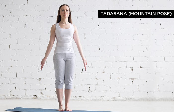 Tadasana, hay còn gọi là Trái Núi, là tư thế cơ bản nhất trong các  động tác yoga. Bạn có thể tập động tác này bất cứ lúc nào trong ngày, không nhất thiết phải là khi bụng đói. Giữ tư thế này ít nhất 10-12 giây, tùy thuộc vào sự thoải mái của bạn.