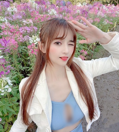 Tâm Nguyệt là một trong những  hot girl rất nổi tiếng ở Đài Loan (Trung Quốc). (Nguồn ảnh: IG)