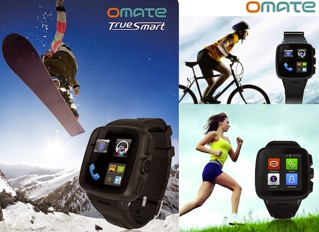 Omate TrueSmart Elegance là mẫu smartwatch có khả năng hoạt động độc lập giống như smartphone. Nó được trang bị thẻ SIM và chạy trên hệ điều hành Android 4.2 đầy đủ.