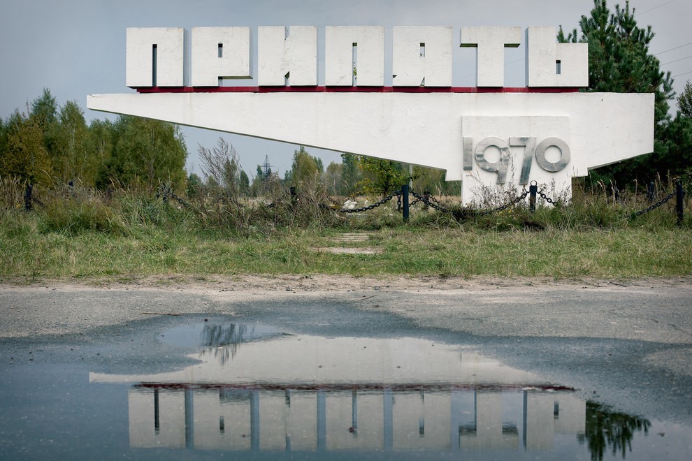 Pripyat ở Ukraine bị bỏ hoang sau khi nhà máy Chernobyl xảy ra thảm họa hạt nhân năm 1986.