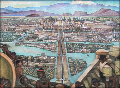 Tenochtitlan được thành lập năm 1325. Nơi đây trở thành thủ đô của  đế chế Aztec vào thế kỷ 15.