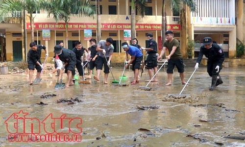 Đây là việc làm thiết thực, ý nghĩa nhằm tăng cường tình đoàn kết quân dân, nêu cao tinh thần tương ái, vì cộng đồng, chia sẻ với những khó khăn với nhân dân huyện Chương Mỹ, góp phần khắc phục hậu quả nặng nề do ảnh hưởng của trận mưa lũ vừa qua.