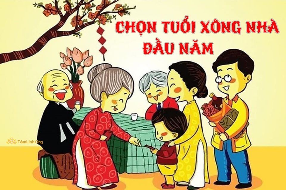 Xem  tuổi xông đất, xông nhà là truyền thống có từ xa xưa của người dân Việt Nam. Theo quan niệm dân gian, người đầu tiên xông đất vào mùng 1 Tết sẽ ảnh hưởng rất lớn đến gia chủ trong 12 tháng tới.