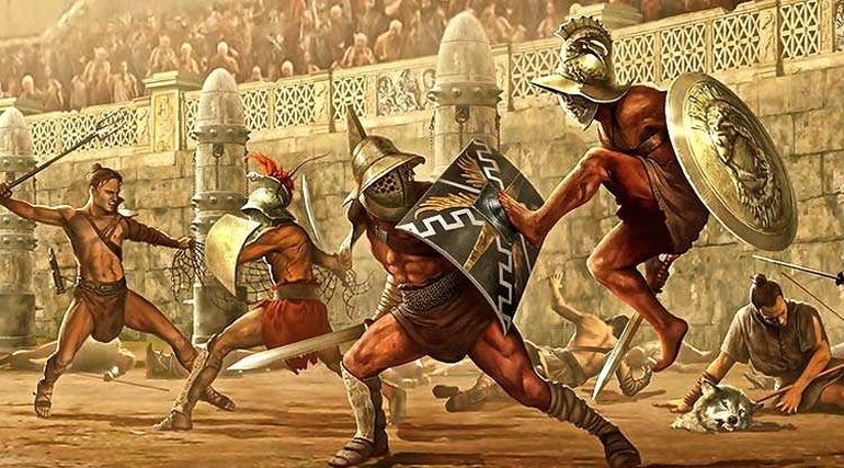  Võ sĩ giác đấu (đấu sĩ) trong tiếng La tinh là gladiator. Họ là những người tham gia các cuộc chiến đẫm máu và khắc nghiệt để mua vui cho tầng lớp quý tộc cũng như người dân La Mã thời cổ đại.