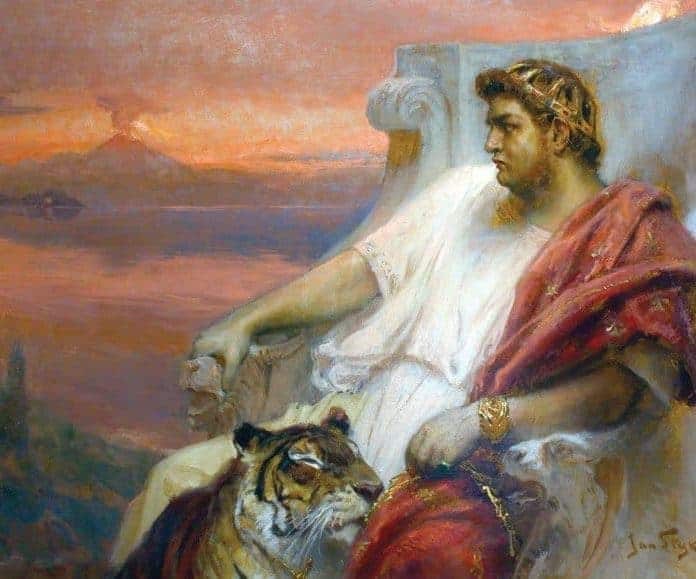 Nero Claudius Caesar (sinh ngày 15/12/37 - mất ngày 9/6/68) là hoàng đế La Mã thứ 5 và cũng là cuối cùng của triều đại Julius-Claudius.  Bạo chúa Nero trị vì La Mã từ năm 54 - 68.