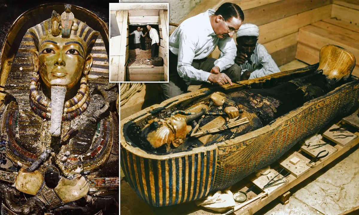 Lăng mộ của  pharaoh Ai Cập Tutankhamun được tìm thấy tại thung lũng các vị vua vào năm 1922. Sau đó, các cuộc khai quật được thực hiện. Nhờ vậy, hơn 5.000 hiện vật quý giá được đưa lên mặt đất giúp giải mã những bí ẩn về ông hoàng nổi tiếng lịch sử Ai Cập này.