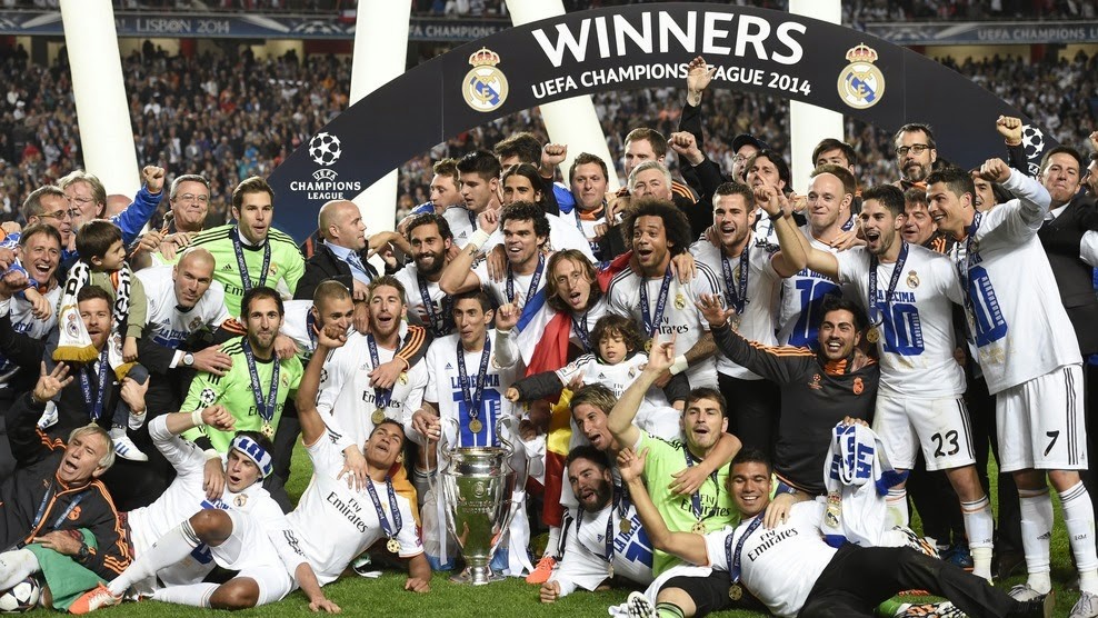 Việc Real Madrid hoàn tất cú “Decima” - lần thứ 10 vô địch Champions League là một trong những sự kiện nổi bật của  bóng đá thế giới năm 2014. Hoàn toàn xứng đáng, dù có chút may mắn. Mãi đến phút 90+3 của trận chung kết, hậu vệ Sergio Ramos mới kịp san bằng tỷ số 1-1, để rồi thắng Atletico Madrid 4-1 sau 120 phút. Họ nối tiếp thành tích này bằng việc thắng San Lorenzo 2-0, vô địch giải Club World Cup vào cuối năm.