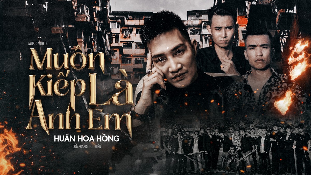 Mới đây,  Huấn Hoa Hồng ra MV "Muôn kiếp là anh em" thu hút sự quan tâm của cộng đồng mạng. Tuy nhiên, chỉ sau ít giờ đăng tải, sản phẩm này đã bị Youtube gỡ xuống vì có cảnh đâm xe gây phản cảm.