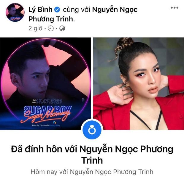 Giữa tình hình dịch bệnh căng thẳng, đã vậy còn thường xuyên phải hít hà drama căng cực thì mới đây, showbiz Việt bất ngờ nhận tin vui khi Phương Trinh Jolie thông báo sắp kết hôn. Cô và bạn trai quyết tiến đến hôn nhân sau gần 3 năm hẹn hò, 5 tháng công khai hẹn hò. Trên trang cá nhân,  Phương Trinh Jolie và Lý Bình đều đã chuyển trạng thái từ "Độc thân" thành "Đã kết hôn".