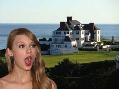 Taylor Swift sở hữu một căn  biệt thự sát biển tại Rhode Island, Mỹ. Nơi đây, nữ ca sĩ thường tổ chức tiệc tùng với những người bạn thân cũng gồm toàn những tên tuổi hạng A như Gigi Hadid, Cara Delevingne… và Selena Gomez.