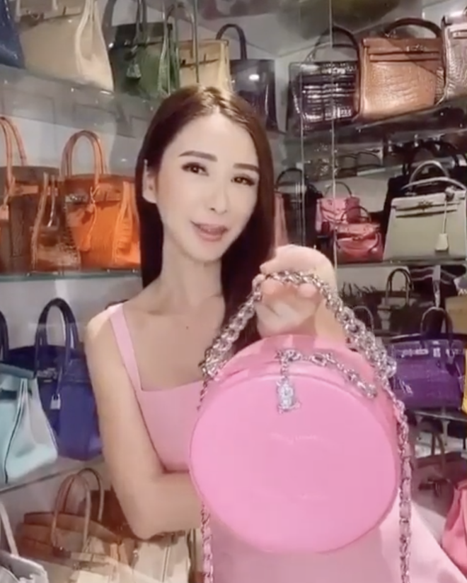 Jamie Chua là một trong những người sở hữu nhiều mẫu túi đến từ Hermès nhất thế giới bởi thú chơi của cô chính là sưu tập các thiết kế túi Hermès sang chảnh, hiếm có và khó mua.