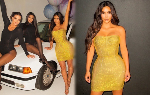 Ngôi sao truyền hình thực tế Kim Kardashian khoe loạt ảnh ăn mặc gợi cảm đón tuổi mới tưng bừng bên người thân và bạn bè.