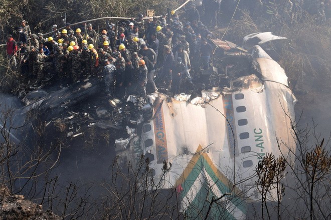 Ngày 15/1,  máy bay ATR-72 của Hãng hàng không Yeti Airlines khởi hành từ thủ đô Kathmandu đã rơi xuống vực sâu ở thị trấn Pokhara, miền Trung Nepal và vỡ thành nhiều mảnh. Yeti Airlines xác nhận tất cả 72 người trên chuyến bay đều thiệt mạng.