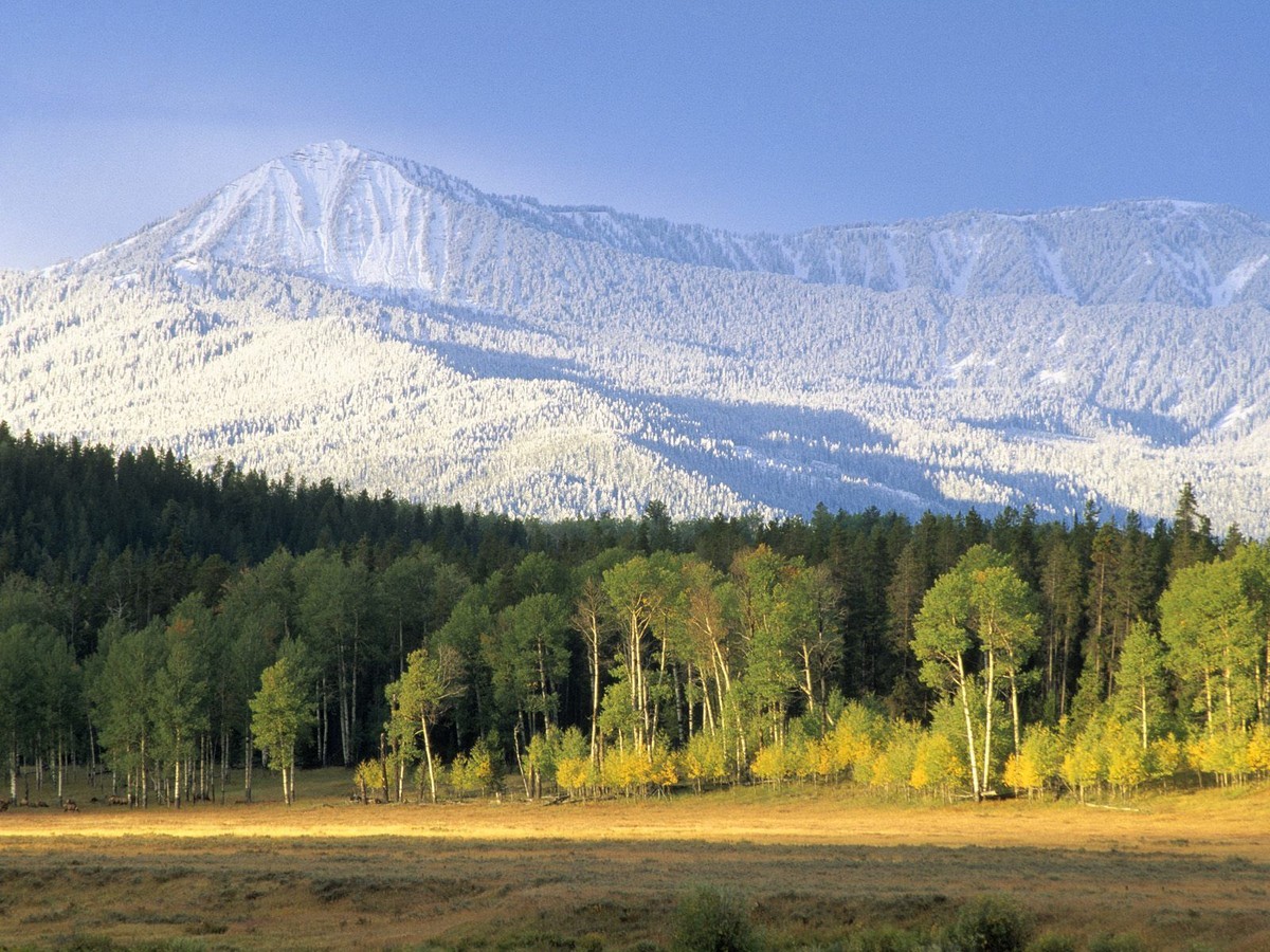 1. Vườn quốc gia Yellowstone, Wyoming - vườn quốc gia đầu tiên của Mỹ cũng như thế giới, được thành lập vào năm 1872.