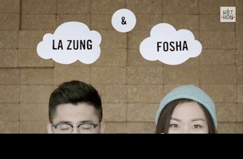 La Zung và Fosha là cặp đôi Hà thành từng gây sốt mạng với clip thiệp cưới online rất đáng yêu. Đám cưới của họ diễn ra mới đây thật sự khiến bạn bè, dân mạng mãn nhãn, xúc động vì quá độc đáo, đẹp mắt.