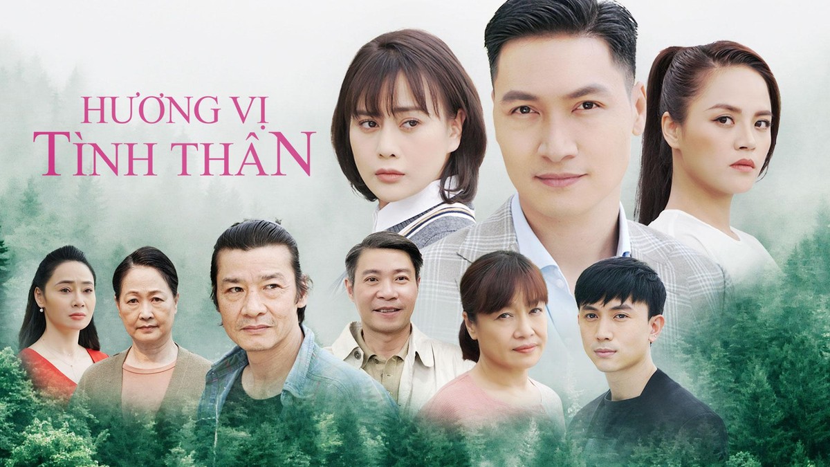 "Hương vị tình thân" đang là bộ phim truyền hình hút khách của VTV ở thời điểm hiện tại. Bộ phim có sự góp mặt của nhiều ngôi sao đang lên trong nền điện ảnh miền Bắc như Mạnh Trường, Phương Oanh, Thu Quỳnh, Anh Vũ. Ảnh: VTV Giải trí