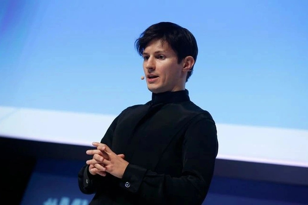 Dẫn thông tin từ kênh TF1 của Pháp, tờ Guardian cho biết,  Pavel Durov - đồng sáng lập tỷ phú và CEO ứng dụng nhắn tin Telegram, đã bị bắt tại sân bay Bourget ngoại ô Paris vào tối 24/8. Ảnh: CNBC