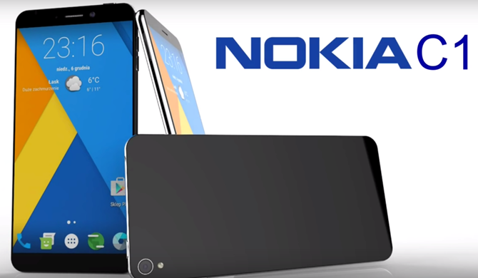 Mới đây, trang techconfigurations đã tung ra bản dựng mẫu smartphone Nokia C1.