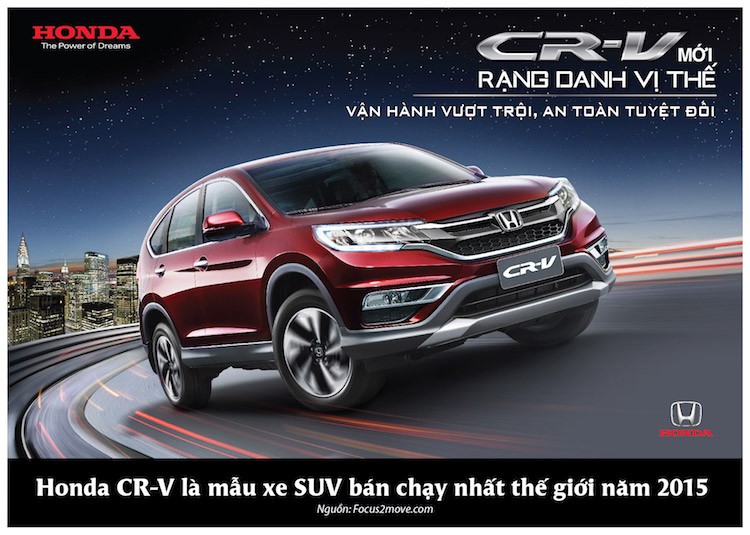 So với các phiên bản khác,  Honda CR-V 2.4 phiên bản cao cấp không có sự khác biệt về ngoại hình. Tuy nhiên, chiếc xe đã được Honda Việt Nam trang bị thêm hàng loạt các công nghệ tiện ích và an toàn mới.