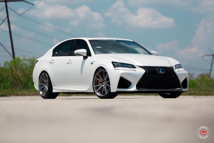 Ra mắt từ đầu năm 2015 tại triển lãm ôtô Detroit,  sedan Lexus GS-F là phiên bản thể thao của dòng sedan cao cấp hạng trung GS, đồng thời cũng là câu trả lời của Lexus với các đối thủ từ Đức như Audi RS6, BMW M5 và Mercedes E63 AMG.