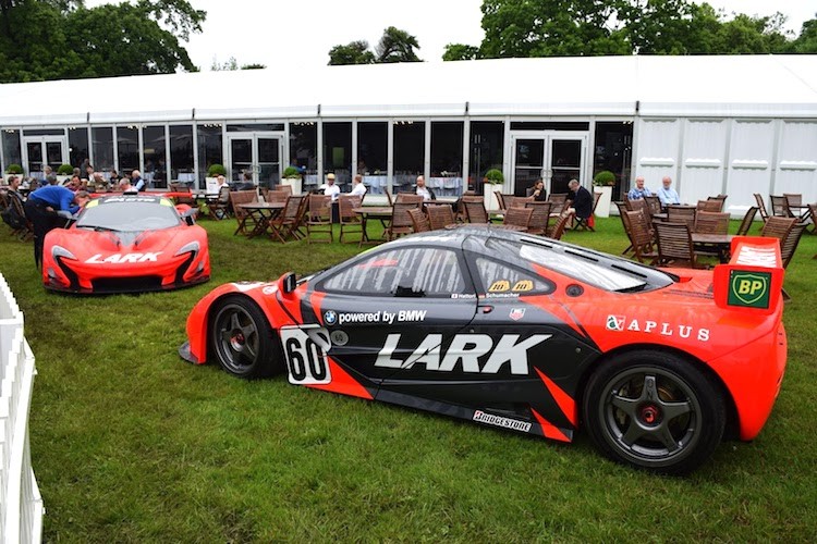 Là lễ hội về xe lớn nhất tại Anh, Goodwood Festival of Speed luôn hội tụ rất nhiều những siêu xe đỉnh cao của hãng McLaren. Tuy nhiên, việc hai siêu  xe triệu đô McLaren F1 GTR và McLaren P1 GTR đứng cạnh nhau vẫn là một cảnh tượng hiếm gặp, ngay cả trong lễ hội Goodwood.