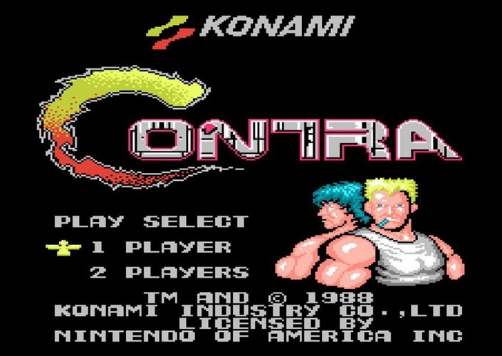  Trò chơi "Contra" của hãng Konami ra mắt vào tháng 2/1988 là một trong những trò chơi "điện tử 4 nút" được yêu thích nhất ở Việt Nam. Người chơi sẽ điều khiến hai nhân vật có tên là Bill Rizer "Chó điên" và Lance Bean "Bọ cạp" thực hiện nhiệm vụ vô hiệu hóa một nhóm khủng bố có kế hoạch đánh chiếm cả thế giới.  