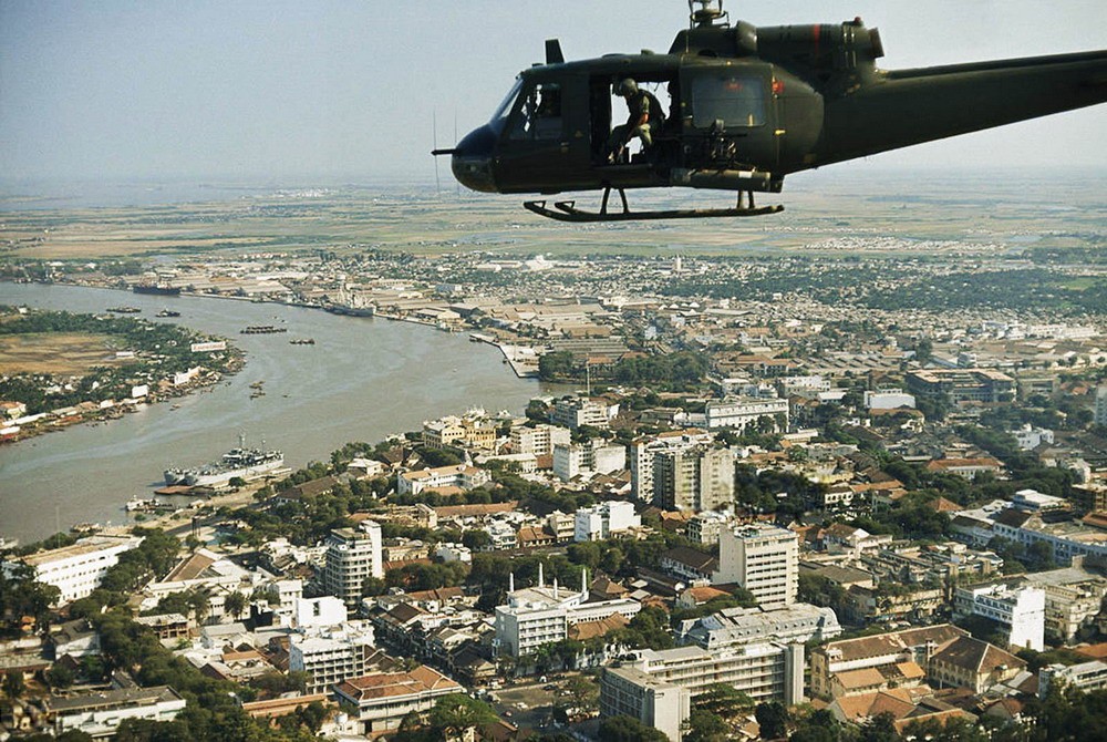 Khu vực trung tâm  Sài Gòn thập niên 1960.