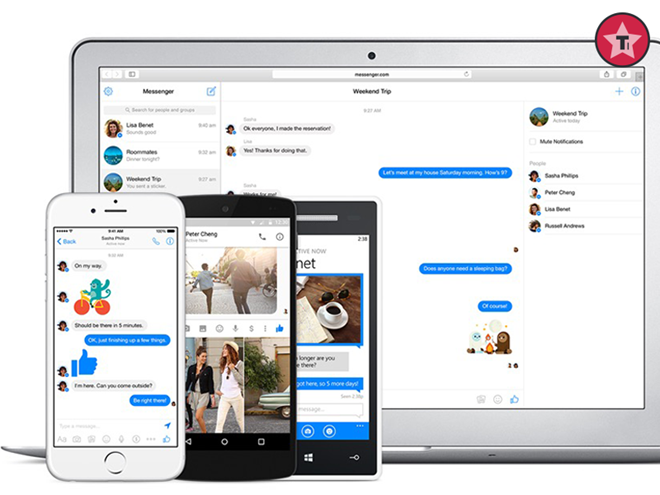  Facebook Messenger - kẻ lũng đoạn dịch vụ tin nhắn. Quyết định tách Messenger trở thành  ứng dụng di động riêng biệt vào năm ngoái là động thái rất thông minh của Facebook. Theo thống kê, có khoảng 700 triệu người dùng thường xuyên ứng dụng này. Ngay tại Việt Nam, cùng với sự phát triển của các thiết bị di động, nhắn tin Facebook là cách giao tiếp phổ biến hơn cả sử dụng tin nhắn văn bản.