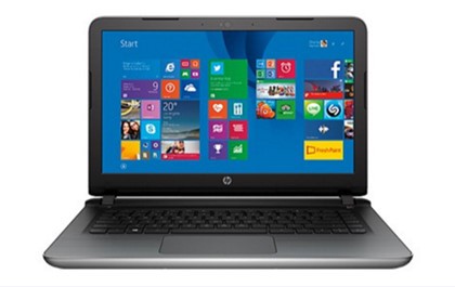  HP 14 (6,5 triệu đồng). Mẫu  laptop dưới 8 triệu đồng của HP có thiết kế trẻ và sở hữu hoa văn lạ mắt. Máy có màn hình 14 inch và cân nặng khoảng 1,94 kg, trang bị cấu hình với chip Intel Pentium N3700, RAM 2 GB, ổ cứng 500 GB, ổ quang đọc/ghi DVD, Bluetooth 4.0, 2 cổng USB 3.0.