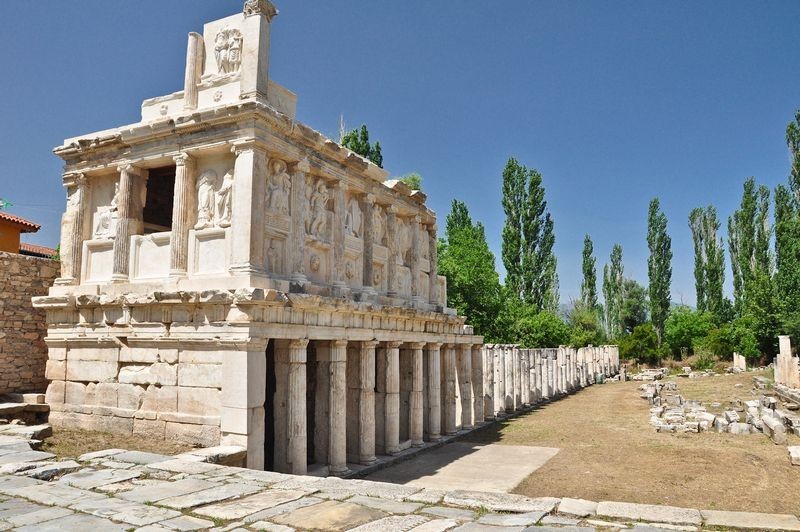 Nằm ở phía Tây của bán đảo Tiểu Á,  thành phố cổ Aphrodisias là một trong những di tích lịch sử quan trọng nhất của thời kỳ Hy Lạp và La Mã ở Thổ Nhĩ Kỳ. Ảnh: Denizli Airport.