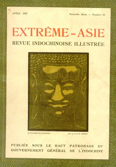 Bìa tạp chí "Extrême-Asie Revue Indochinoise Illustrée", xuất bản ở  Việt Nam năm 1927.