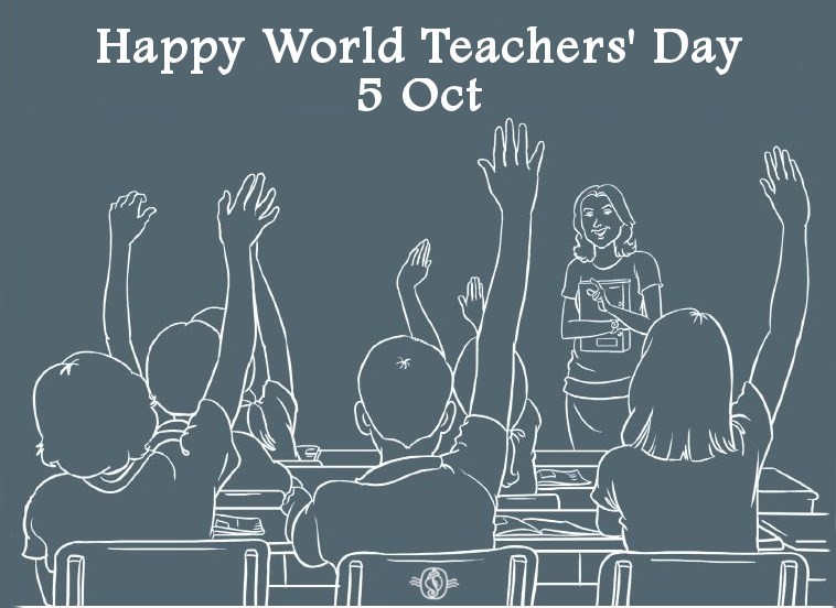  Ngày Nhà giáo thế giới, (World Teachers' Day) là một ngày lễ quốc tế do Tổ chức Giáo dục, Khoa học và Văn hóa Liên Hiệp Quốc (UNESCO) đề xướng từ năm 1994, được tổ chức hàng năm vào ngày 5/10. Ảnh: Askideas.com.