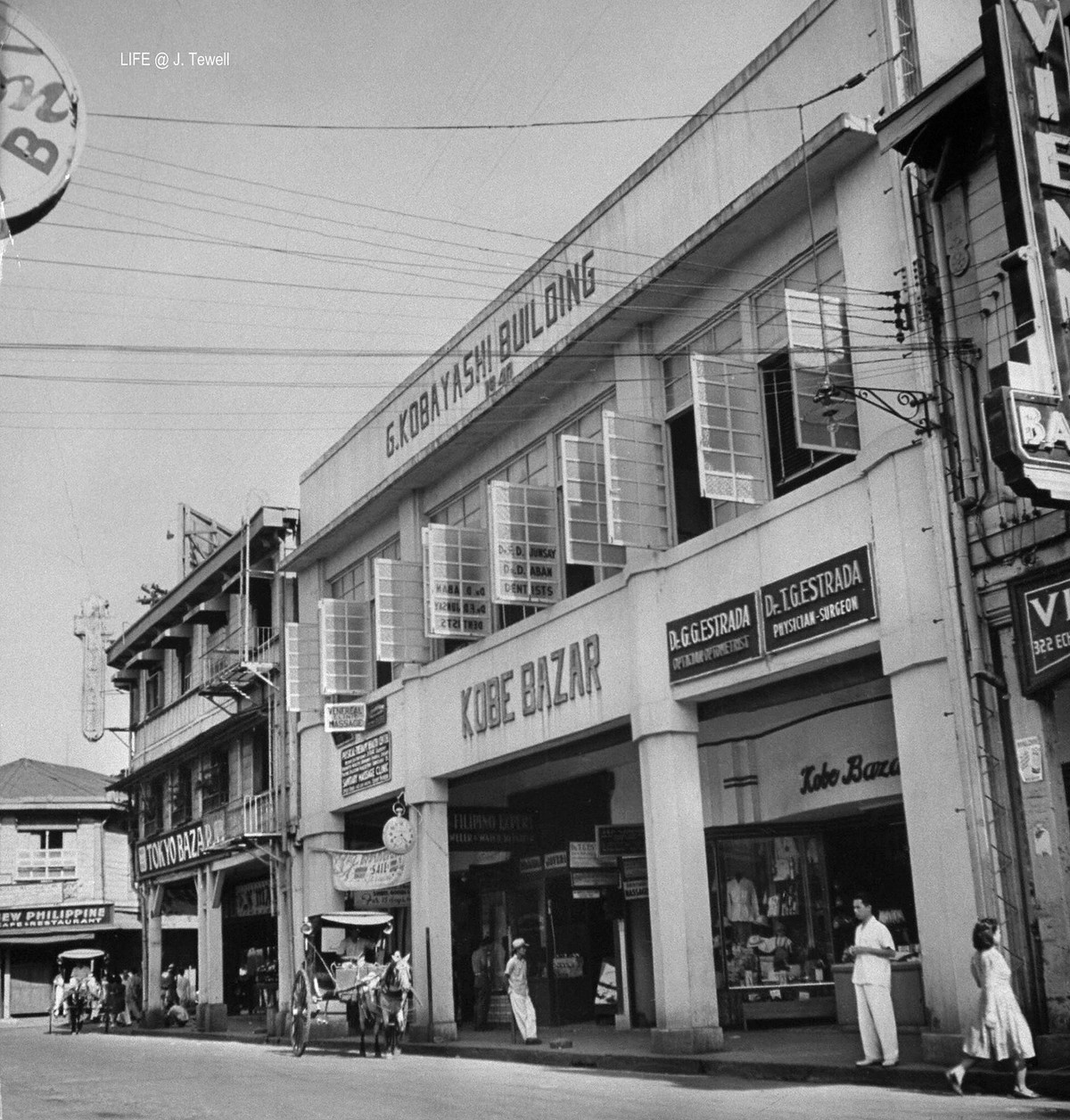 Tòa nhà G. Koba Yashi ở Manila cuối năm 1941, ngay trước khi thành phố này bị quân Nhật ném bom và xâm chiếm. Ảnh: Rogue Media Inc.